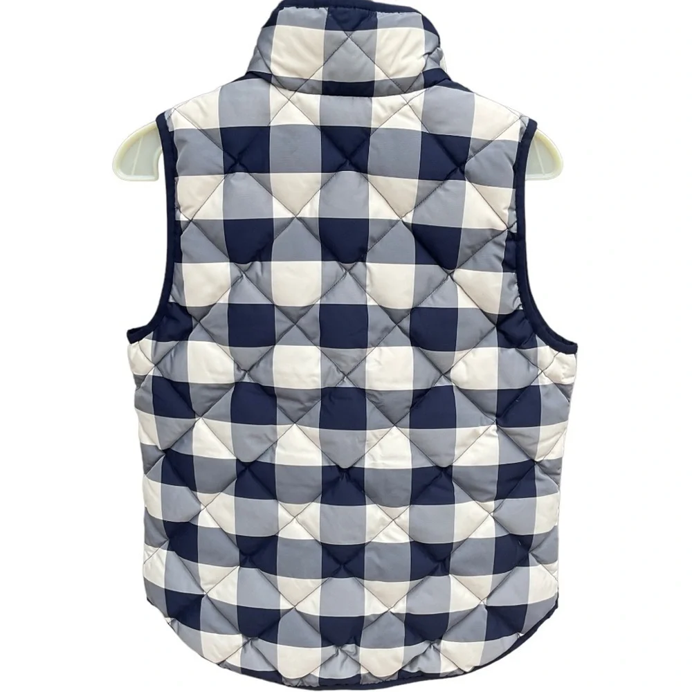 - J. CREW BUFFALO EXCURSION DOWN FILL VEST SIZE SMALL